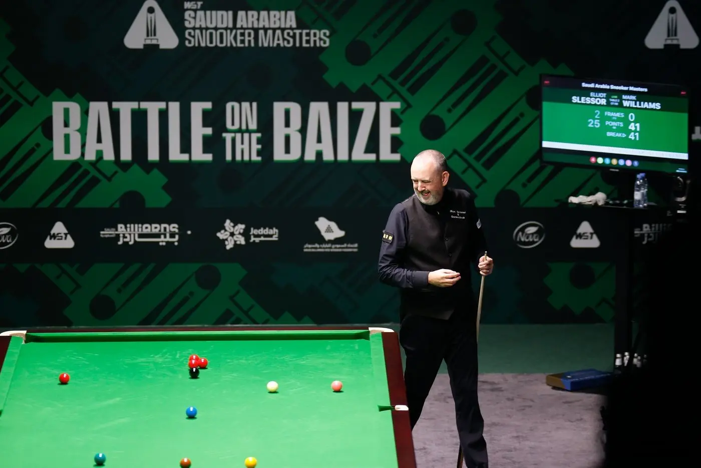 展示塞尔比, 轰出单杆, 尔罗伯逊均